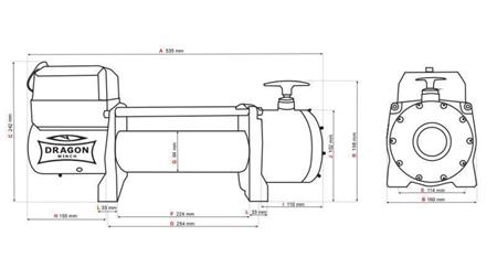 24 V ELEKTROMOS CSÖRLŐ DWT 14000 HD - 6350 kg