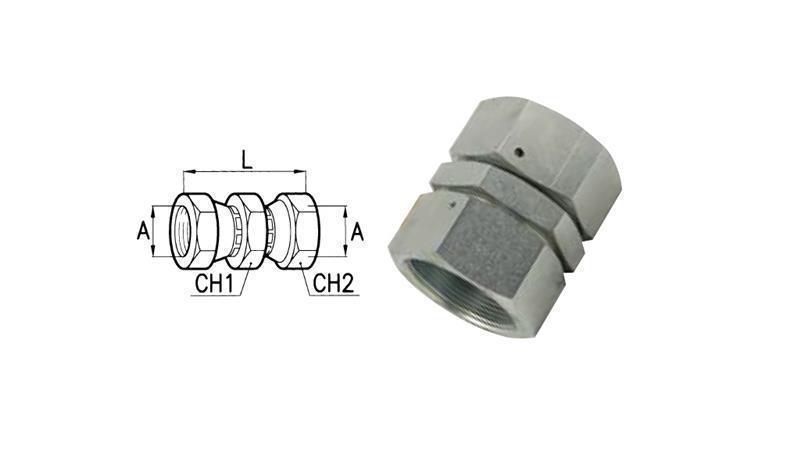 HYDRAULISCHE DREHENDE DOPPELMUTTER 3/4