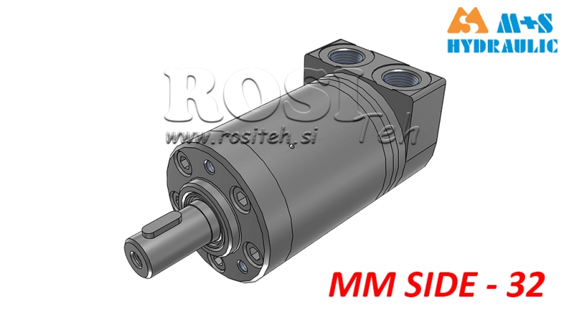 HYDRAULISCHE MOTOR MM 32 -ZIJDE