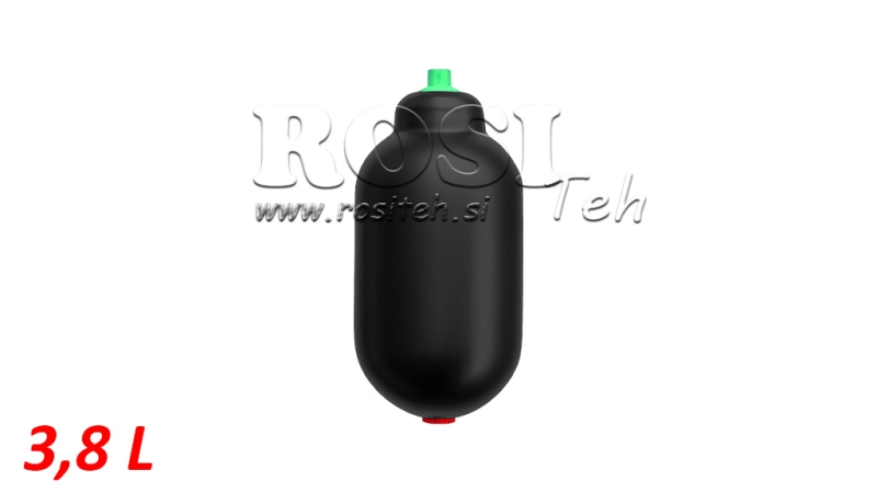 HYDRAULISK AKKUMULATOR 3,8 LIT - BSP 3/4