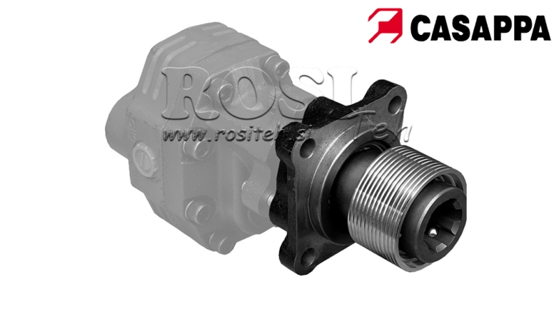 P.T.O. ADAPTER FOR CAST IRON PUMP ASAE FEMALE - 3 BOLTS