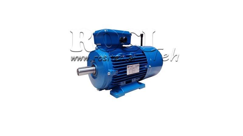 1.1kW-ELEKTRICKÝ MOTOR S BRZDOU MSH 80 3-4_1390rpm 3Fáze nohy-B3