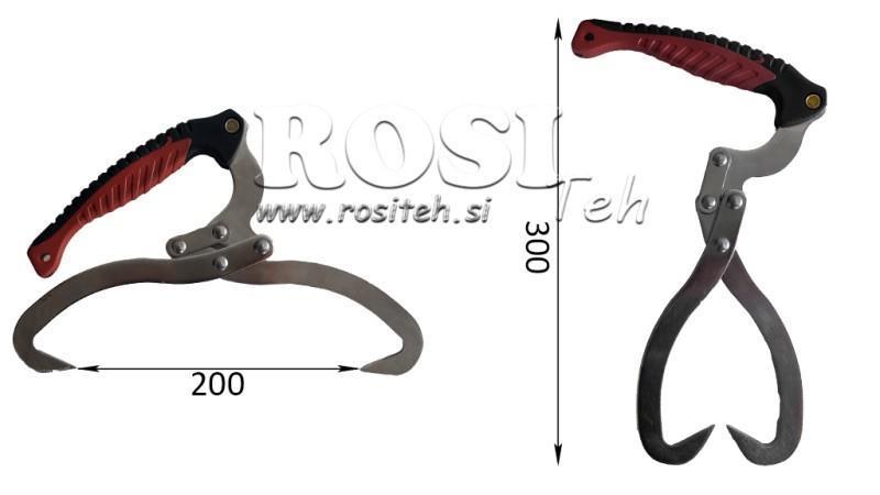 ΧΕΙΡΟΠΙΑΣΤΗ ΔΑΓΚΑΝΑ ΔΑΣΩΝ 300 mm