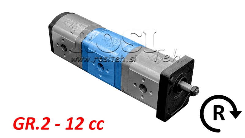 HYDRAULIC PUMP 20C12X156 MIDDLE GR.2 12 CC RIGHT