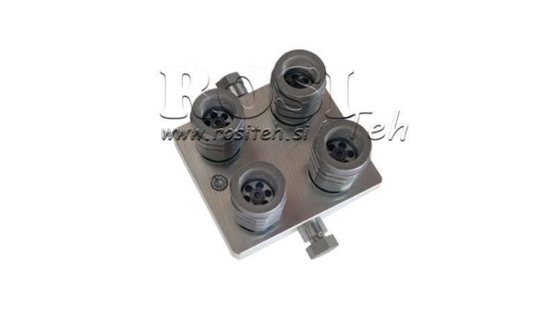 MULTI-FASTER KAPCSOLÓ 4irányú BSP1/2 ÚJ TÍPUSÚ KÖTŐRÉSZ