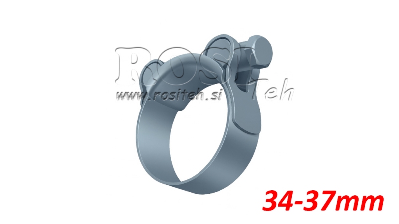21MM- SCREW HOSE CLAMP 34-37MM