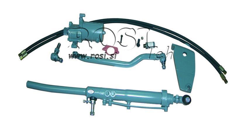 AUXILIARY HYDRAULIC STEERING SET MASSEY FERGUSON 165 1 Hole Bracket