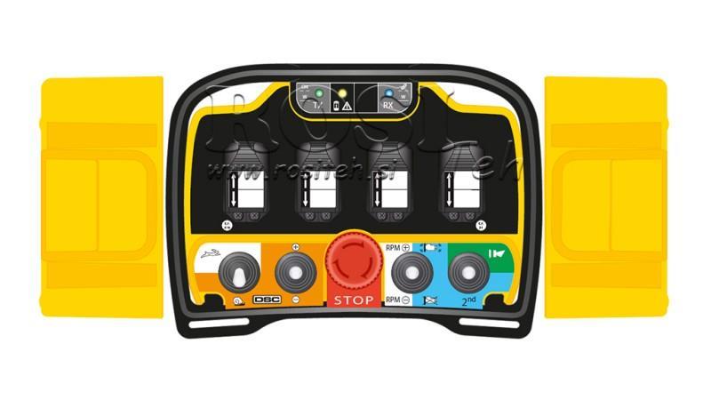 RADIO FJERNKONTROLL - PROPORSJONAL - ZEUS2 M4 10013 Standard