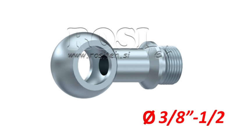 HIDRAULIKUS SZEMES CSATLAKOZÓ 3/8 / 1/2