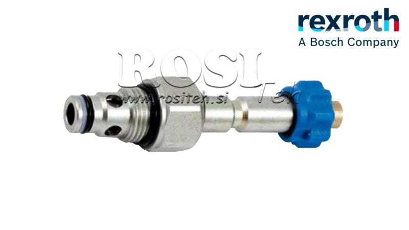 HYD. OTVORENÝ ELEKTROMAGNETICKÝ KONTROLER PRE 2-CESTNÝ VENTIL REXROTH 3/8 40-LIT