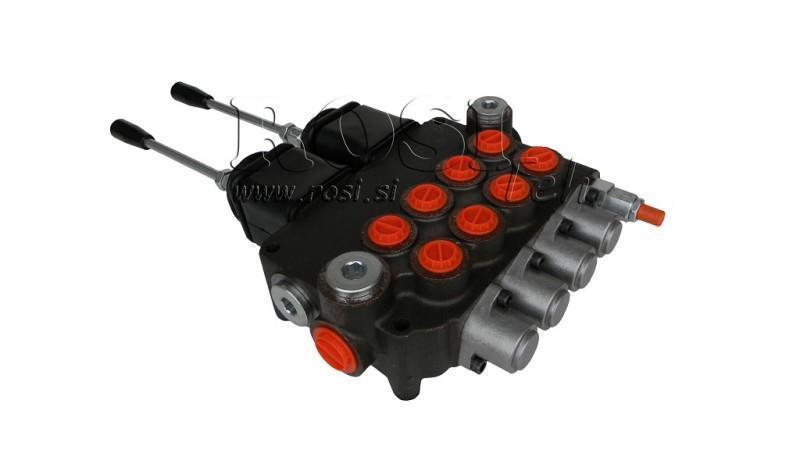 VÁLVULA HIDRÁULICA 4xP80 2x JOYSTICK
