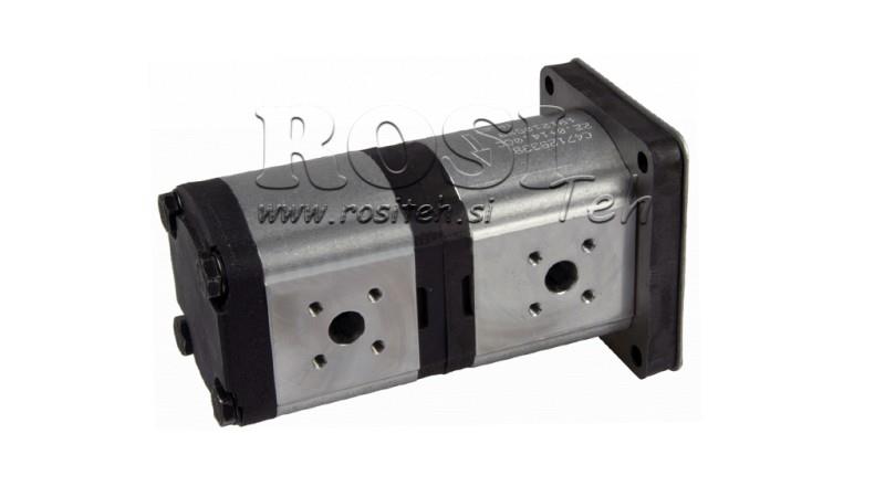 HYDRAULISK PUMP TRAKTOR - OEM 47129338 - CNH TLA 4WD 23 11 cc VÄNSTER