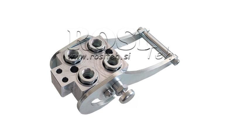 ACOPLAMENTO MULTI-FASTER 4 vias BSP1/2 NOVO TIPO PEÇA DE TRACTOR