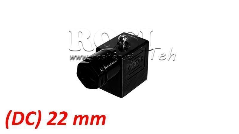 (22) LED ELECTRIC CONNECTOR DC FOR PNEUMATIC VALVE