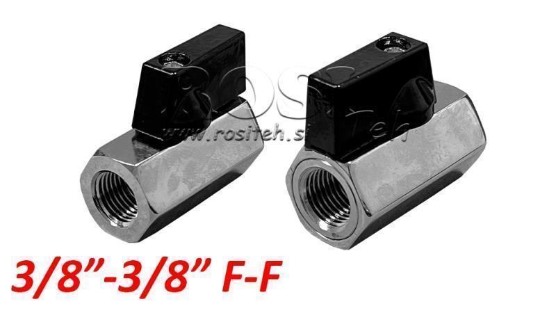 PNEUMATISK KUGLEVENTIL VP-PIPE 038-038 F-F