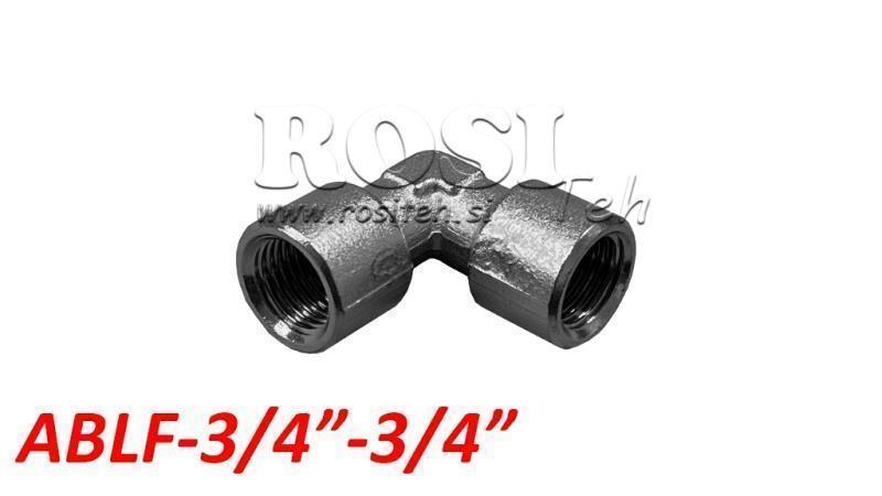 CONNESSIONE ANGOLARE PNEUMATICA CLASSICA ABLF-034-034