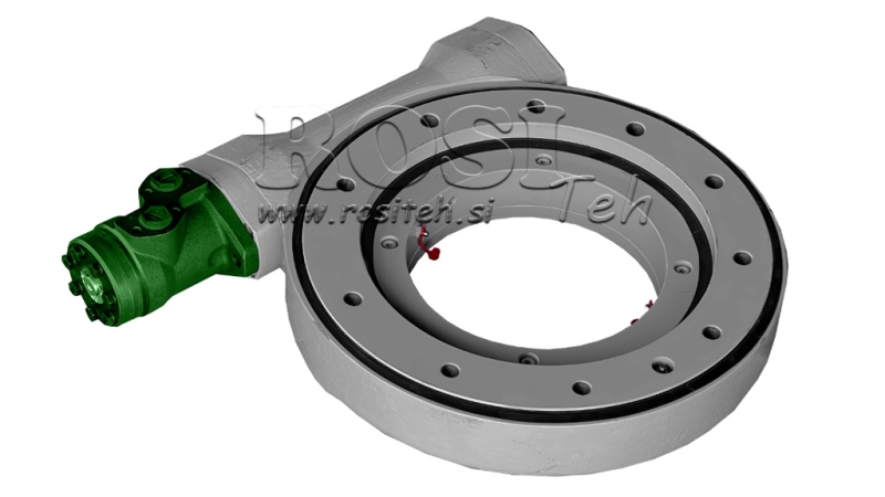 WORM GEAR ROTARY DRIVE SERIES WE HP WEA7-47-25H-R