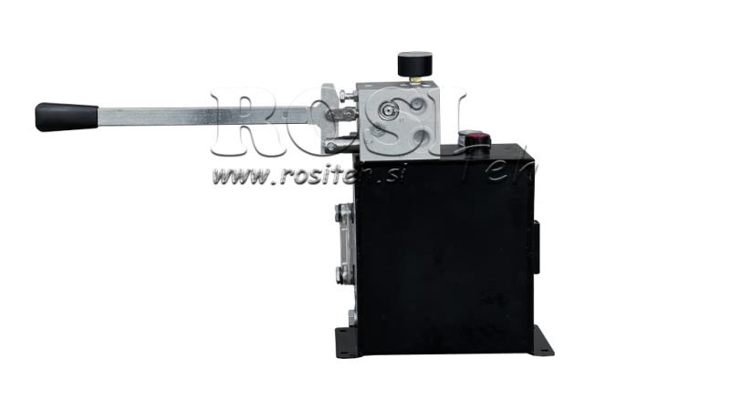 ХИДРАВЛИЧЕН АВТОМАТИЧЕН ВЕНТИЛ RVBR ЗА ПРЕЗАРЯДЕН ЦИЛИНДЪР С РЕЗЕРВОАР И АВАРИЕН РЪЧКИ