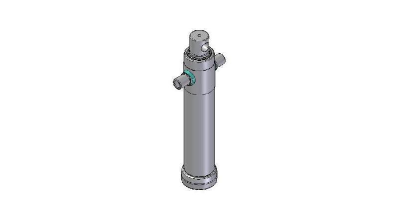 3025F - TELESCOPISK Sylinder STANDARD/HULL 2 TRINN REISE 895 DIAMETER 95