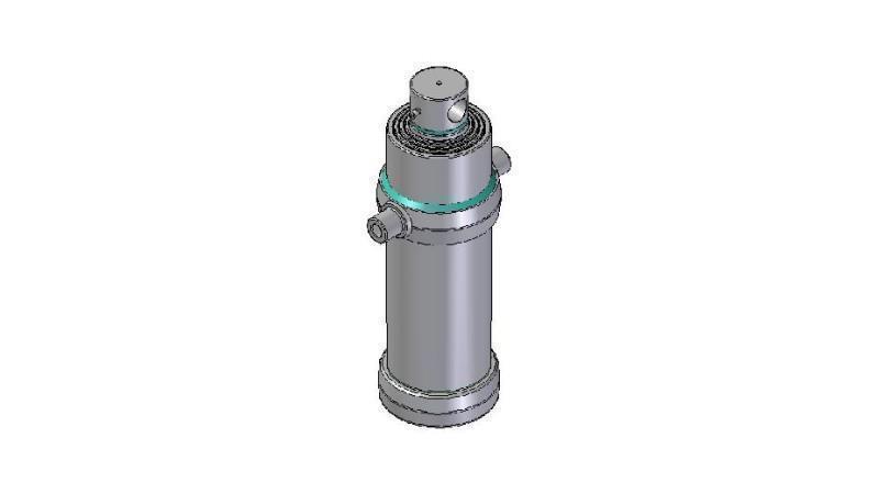 4049F - TELESCOPISCHE CYLINDER STANDAARD/GAT 4 FASES SLAAG 2510 FI 190