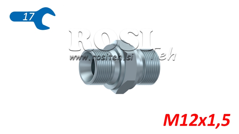 HIDRAULIKUS KÉTCSAVAROS CSATLAKOZÓ BSP M12x1,5