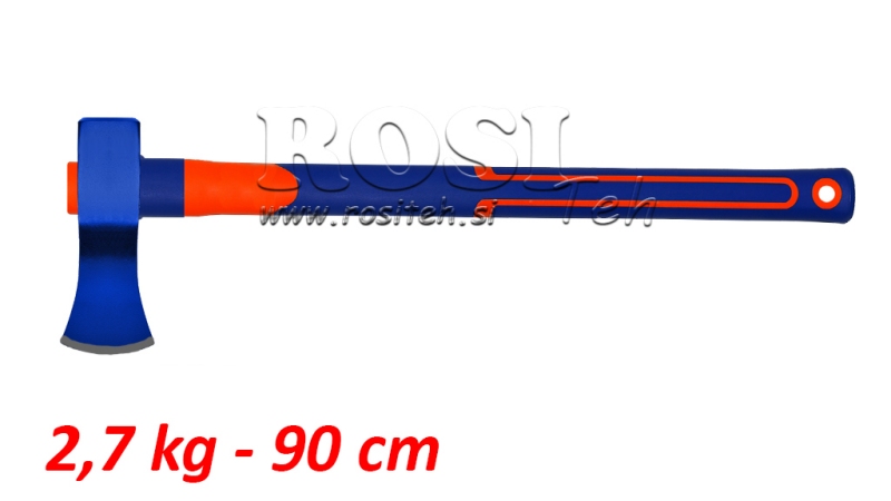 HACHA PARA PARTIR LEÑA CON MANGO DE CARBONO - A621 2,7 kg - 90 cm