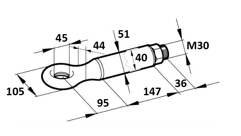 FORGÓ HUZÓ KAMPÓ FI45 6000/1100KG