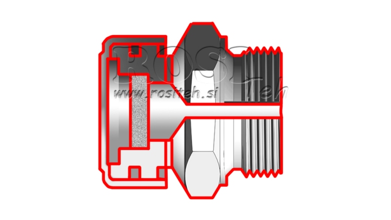 HIDRAULINIS VENTILIS PTO 3/8