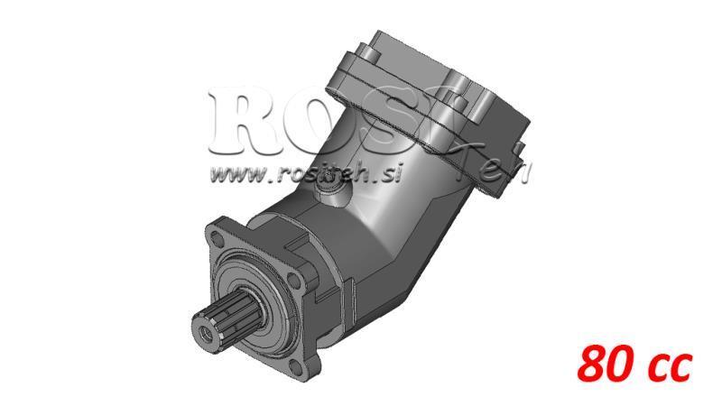 PISTON HYDRAULIC MOTOR 80CC - 440NM