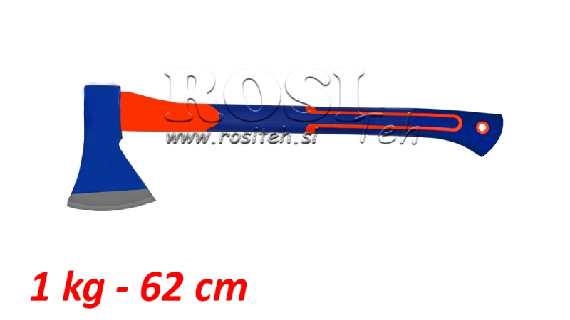 SEKERA S KARBONOVOU RUKOJETÍ - 1 kg - 62 cm