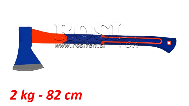AXT MIT CARBONSTIEL - 2 kg - 82 cm