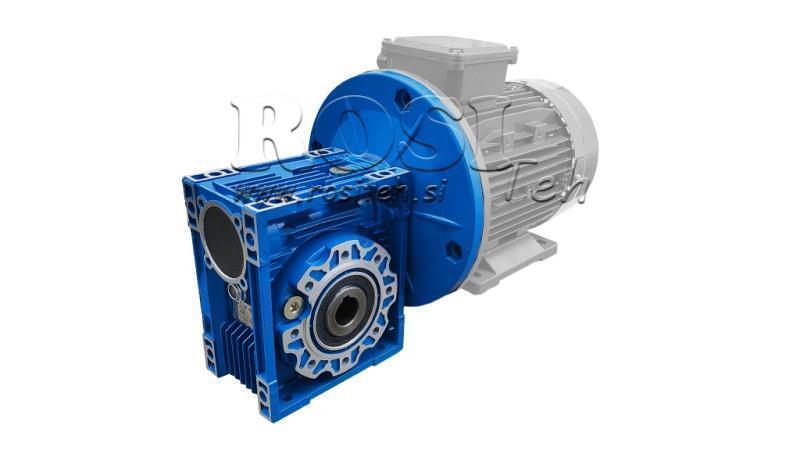 PMRV-63 REDUKTOR FOR ELEKTRISK MOTOR MS80 (0.55-0.75 kW) FORHOLD 20:1