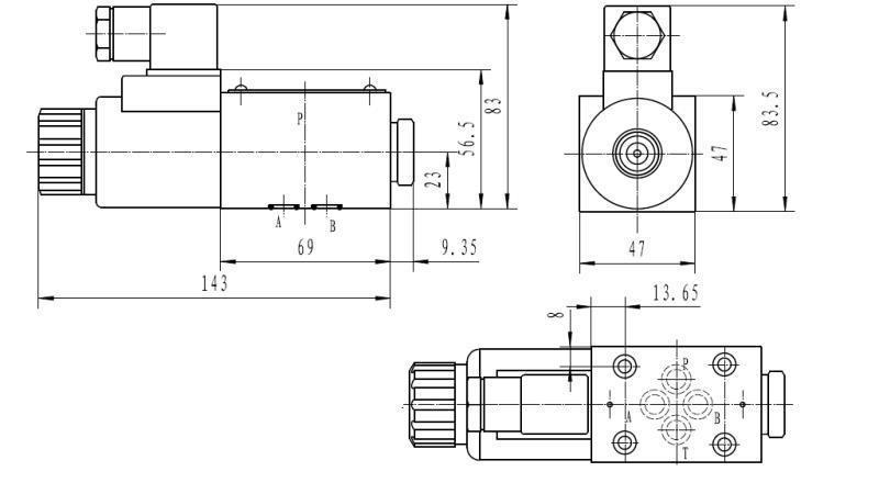 CETOP 3_1 RITĖ DIMENSIJOS 3A