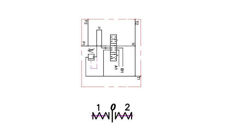 DIAGRAMA DE CABLEADO 1xP40 UNIDIRECCIONAL C1
