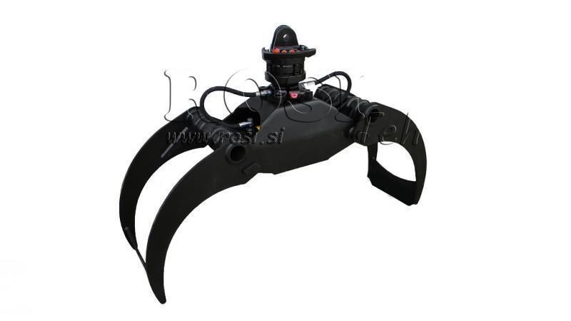 MEŽSĪKLA ĶĒRĒJS LG1500 kg - 1320 mm ROTATORS 4500/2500 KG AR FLANCI