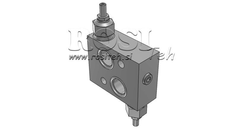 HIDRAVLIČNI REGULATOR PRITISKA 30-210 BAR ZA HIDROMOTOR MS