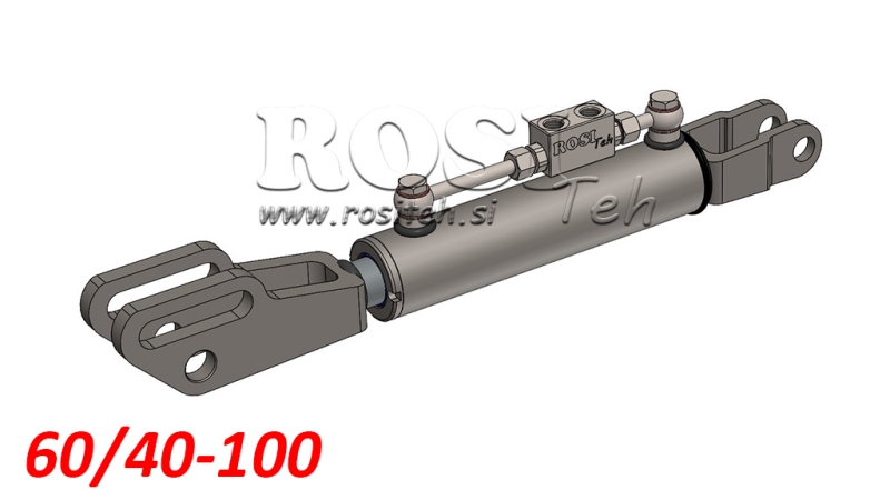 2TON. 3° POINT HYDRAULIQUE FORK 60/40-100 (450MM-550MM)