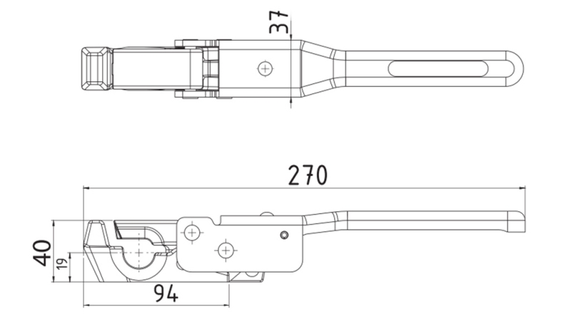 LIEN LATÉRAL TYPE PIANTONE FEMALE