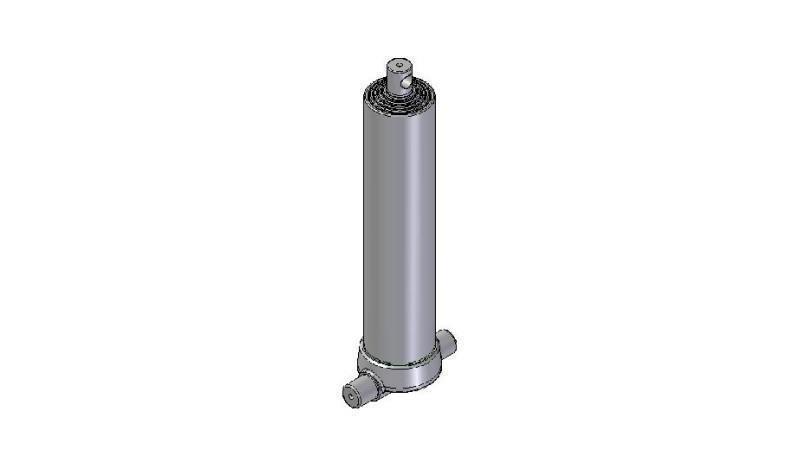 3596F -TELESCOPISK CYLINDER INFERIOR – HÅL 5 GRADER SLAG 2490 FI 124