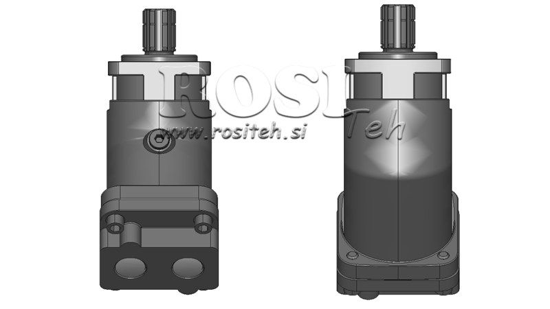 MOTORE IDRAULICO A PISTONE 40cc - 228Nm