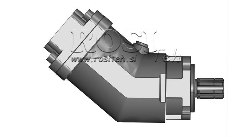 MOTORE IDRAULICO A PISTONE 40cc - 228Nm