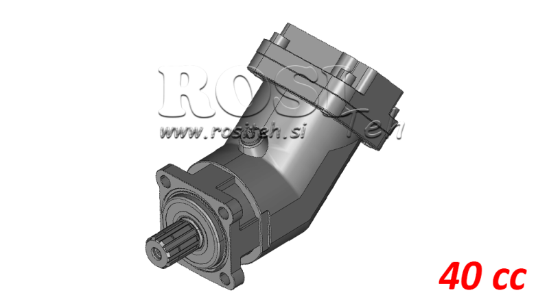 PISTON HYDRAULIC MOTOR 40cc - 228Nm