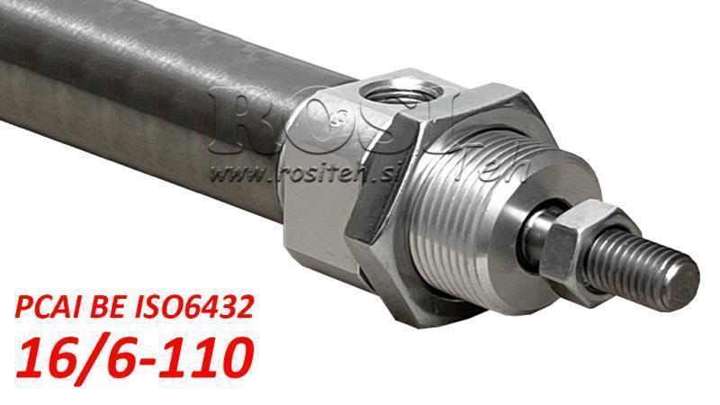 PNEUMATISK CYLINDER PCAI 16/6-110 BE ISO6432