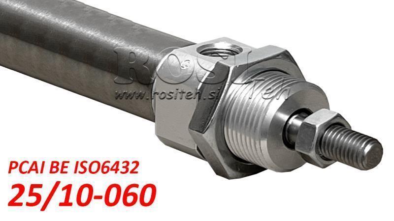 PNEUMATIC CYLINDER PCAI 25/10-060 BE ISO6432