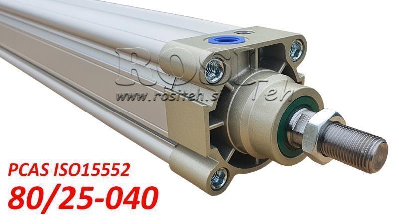 PNEUMATIC CYLINDER PCAS 80/25-040 BE ISO15552