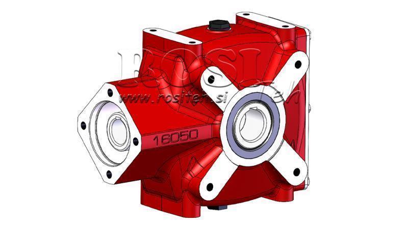 GIRKASSE - GIRKASSE RT145 FOR HYDRAULISK MOTOR MP/MR/MS FORHOLD 4.1:1