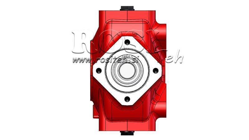 BOÎTE DE VITESSE - BOÎTE DE VITESSE RT145 POUR MOTEUR HYDRAULIQUE MP/MR/MS RATIO 4.1:1