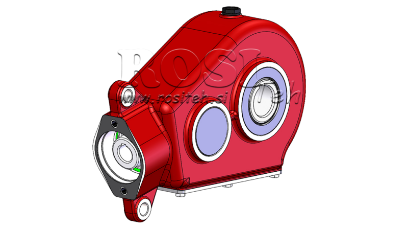 BOÎTE DE VITESSE - BOÎTE DE VITESSE RT200 POUR MOTEUR HYDRAULIQUE MP/MR RATIO 16.4:1