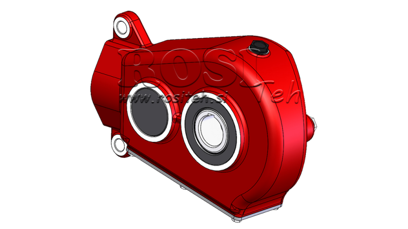 REDUKTOR - PREVODOVKA RT200 PRE HYDROMOTOR MP/MR pomer 16,4:1