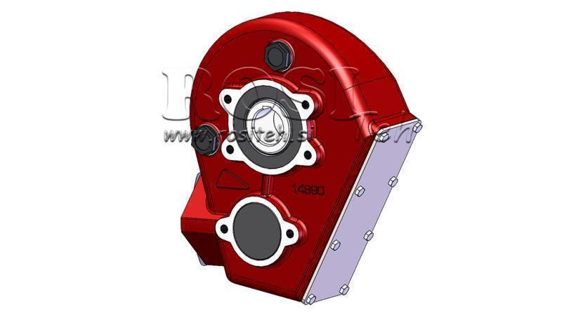 REDUKTOR - SZOROZÓ RT250 HIDRAULIKUS MOTOR MP/MR/MS arány 21,1:1